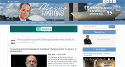 Desktop Screenshot of blogdomagno.com.br